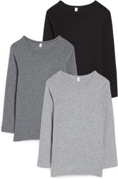 C&A Multipack 3er – Unterziehshirt – Bio-Baumwolle