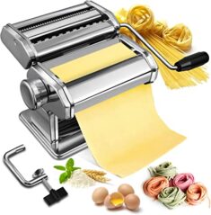 Nudelmaschine aus Edelstahl mit Rabattcode für 19,99€