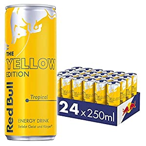 Red Bull Energy Drink Yellow Edition
