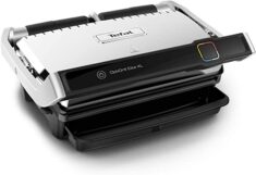 Tefal Kontakt Optigrill Elite XL GC760D | 16 automatische Programme | Digitales Display mit Countdown