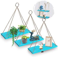 3er-Set Honeier Rustikal Wandregal, 41cm x 13cm