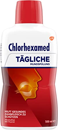 Chlorhexamed Tägliche Mundspülung, mit Chlorhexidin (0,06%), 500 ml