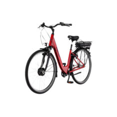 FISCHER CITA 1.0 Citybike (Laufradgröße- 28 Zoll, Damen-Rad, 317 Wh, Rot glänzen