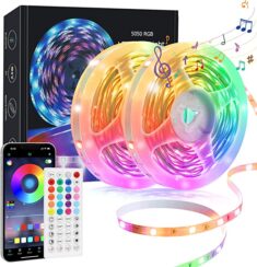Lxyoug LED Strip 20M, Bluetooth RGB