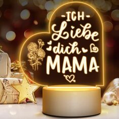 Muttertagsgeschenk LED Lampe