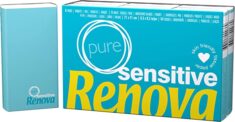 Renova Taschentücher Sensitive Pure- 6 Packungen á 9 Taschentücher
