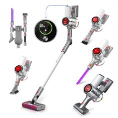 redroad Stielstaubsauger 17, beutelloser Akkusauger (Versandkostenfrei)