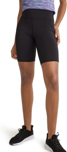 C&A Damen Shorts Radlerhose Slim Stretch|Polyester