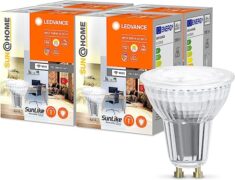 LEDVANCE SUN@HOME LED Lampe GU10 mit 4,9W ersetzt 40 W, 268 Lm