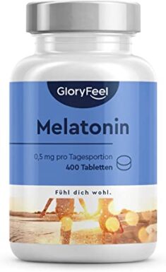 Vegane Melatonin Tabletten