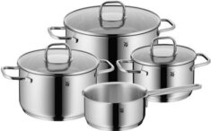 Otto Deal des Tages- WMF Inspiration Kochgeschirr-Set 4 teilig mit 3 Deckeln
