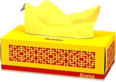 Renova Red Label gelbe Gesichtshandtücher