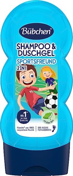 Bübchen Sportsfreund 2in1 Shampoo & Duschgel, 230 ml