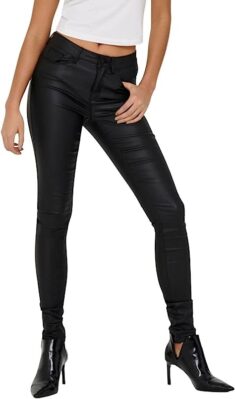 ONLY Female Skinny Fit Jeans ONLAnne mid Coated