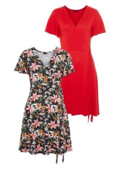 Otto Deal des Tages- Laura Scott Wickelkleid (2-tlg., Set) Einfarbig und Alloverprint