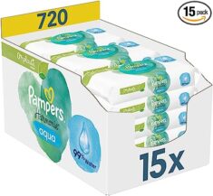 Pampers Harmonie Aqua Baby Feuchttücher 720 Tücher (15 x 48)