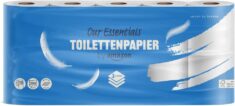 by Amazon Toilettenpapier 3-lagig, 200 Blatt, 10 Rollen