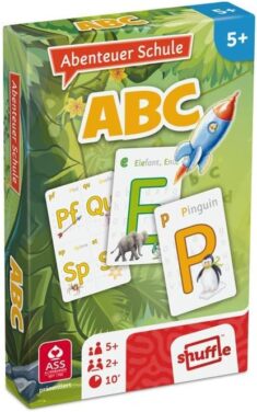 ASS Altenburger 22572842 Abenteuer Schule ABC, Ideales Geschenk zur Einschulung