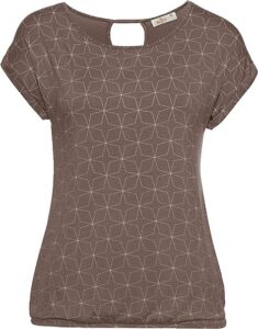 ELFIN Damen T-Shirt Kurzarm Bluse