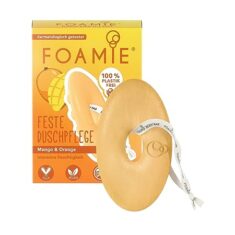 Foamie Festes Duschgel mit Mango & Orange (100% Vegan, Plastikfrei, Silikonfrei, 80 g)