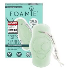 Foamie Festes Shampoo Trockenes Haar & Trockene Kopfhaut mit Aloe Vera & Mandelöl
