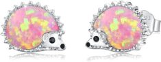 Igel Ohrringe für Mädchen, 925 Sterling Silber