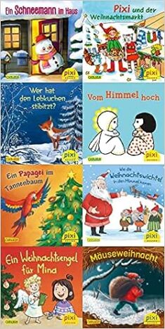 WWS Pixi-Weihnachts-Box 38- Zauberhafte Weihnachten mit Pixi