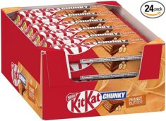 NESTLÉ KITKAT CHUNKY Peanut Butter Schokoriegel 24er Pack (24 x 42g)