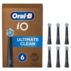 Oral-B iO Ultimative Reinigung Aufsteckbürsten für elektrische Zahnbürste, 6 Stück
