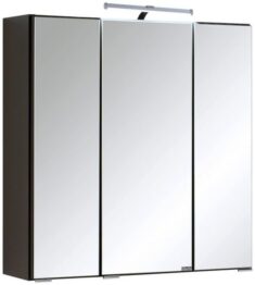 Otto Deal des Tages- HELD MÖBEL Spiegelschrank Texas mit 3 Türen, Breite 60cm, mit LED