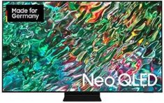 Samsung Neo QLED 4K QN91B 75 Zoll TV, Modell 2022 (GQ75QN91BATXZG) [Energieklasse F]