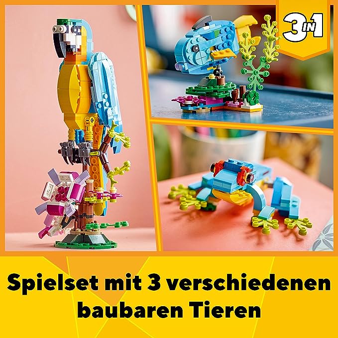 Creator 3in1 Exotischer Papagei