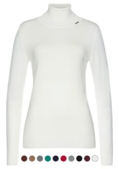 Otto Deal des Tages – Bruno Banani Rollkragenpullover mit Metalllogo