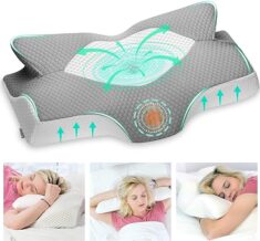 Elviros Orthopädisches Kissen aus Memory Foam