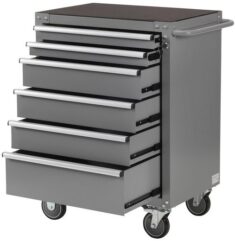 Otto Deal des Tages- Profiwerk Werkstattwagen Wisconsin I, max. Traglast-120 kg, 6 Schubladen, abschließbar, zur Selbstmontage