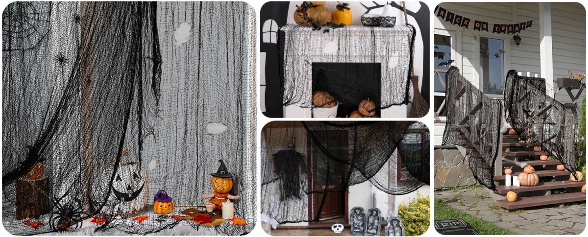 Halloween Deko Stoff (2 X 5m)