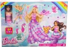 Barbie Dreamtopia Märchen-Adventskalender mit Puppe und 24 Überraschungen