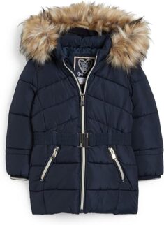 C&A Kinder Mädchen Steppjacke Regular in Dunkelblau