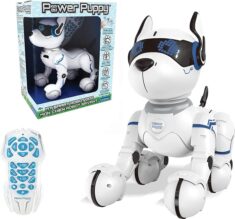 Lexibook Power Puppy Programmierbarer Roboter-Hund mit Fernbedienung