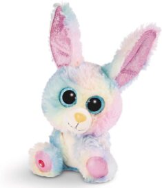 NICI Glubschis- Das Original – Glubschis Hase Rainbow Candy 15 cm