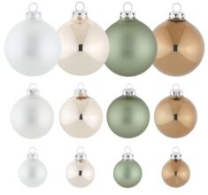 Otto Deal des Tages: Home affaire Glas Weihnachtsbaumkugel Set (verschiedene Sets im Angebot)