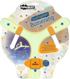 moses. PhänoMINT leuchtender Boomerang, Dreiflügelig