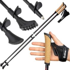 Carbon Ultra Light Nordic Walking Stöcke mit Handgelenkschlaufe