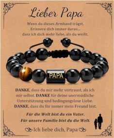 Geschenk für Väter- Armband Papa durch Werbeaktion günstiger
