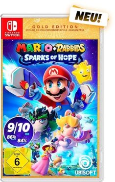 Mario + Rabbids Sparks of Hope in der Gold Edition für Nintendo Switch