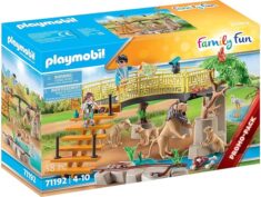 PLAYMOBIL Family Fun 71192 Löwen im Freigehege