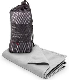 POWRX Mikrofaser Handtuch für den Sport inkl. Tragetasche