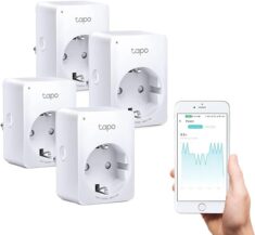 4er-Set TP-Link Tapo WLAN Tapo P110 Steckdose mit Energieverbrauchsmesser