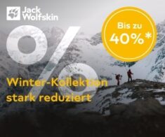 Dein Winteroutfit von Jack Wolfskin Sale bis zu 40% günstiger