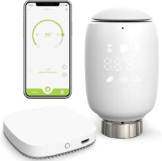 Newentor Smartes Heizkörperthermostat mit Zigbee Hub